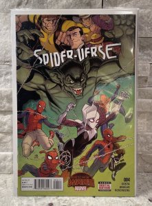 Marvel Comics  SPIDER-VERSE #4 Secret Wars October 2015 NM+