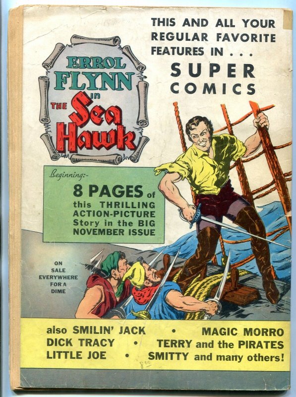 Sky Blazers #2 1940- Rare golden age comic- Sky Pirates VG- 