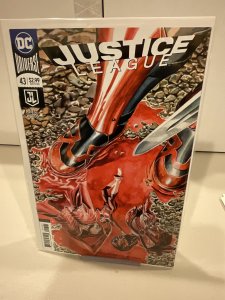 Justice League #43 2018  JG Jones Variant! 9.0 (our highest grade)  Final Issue!