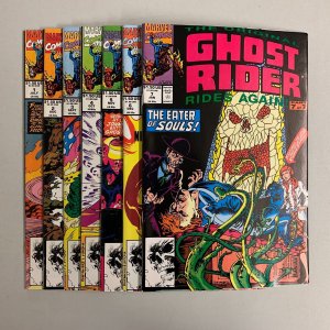 Original Ghost Rider Rides Again #1-7 Set (Marvel 1991) Roger Stern (8.5+) 