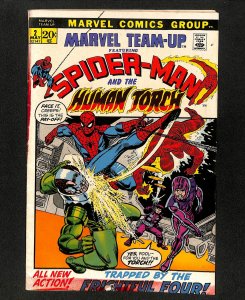 Marvel Team-up #2 Spider-Man Human Torch!