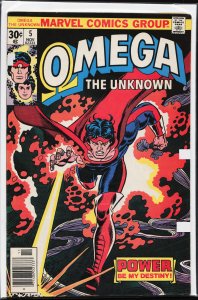 Omega the Unknown #5 (1976) Omega the Unknown