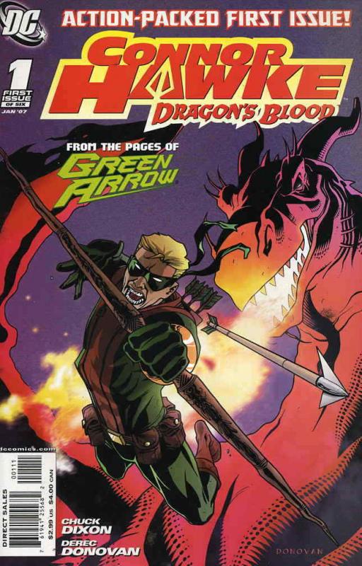 Connor Hawke: Dragon’s Blood #1 VF/NM; DC | save on shipping - details inside