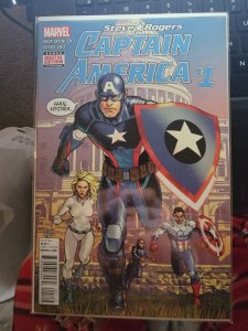 Captain America: Steve Rogers #1 Second Print Cover A (2016)