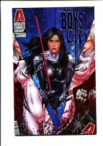 I Make Boys Cry #1 - Benny Powell Variant Blue + Red Foil (9.2ob)