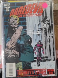 Daredevil # 335  1994  Marvel DISNEY kingpin  humanitys fathom 3 bushwacker
