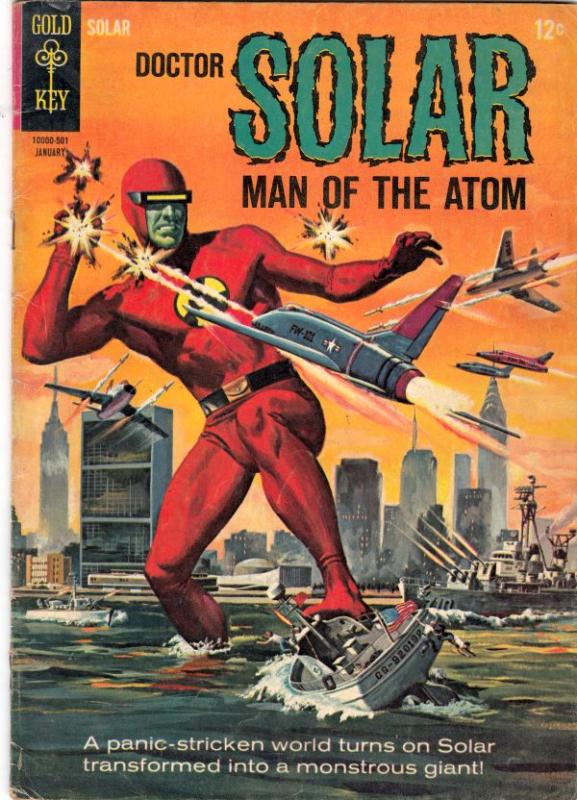 Doctor Solar Man of the Atom #10 (Jan-65) FN Mid-Grade Doctor Solar