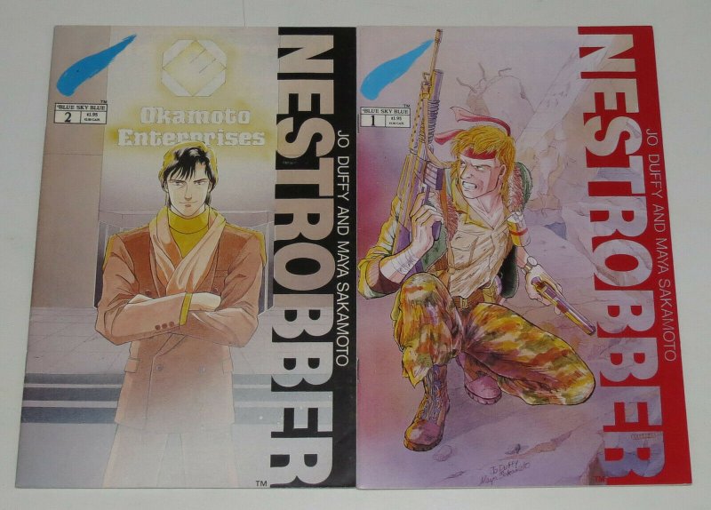 Nestrobber #1-2 VF complete series - colleen doran - jo duffy set lot 1992