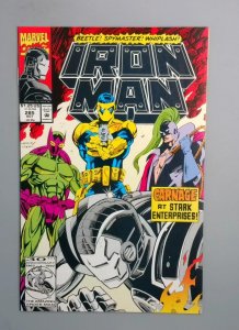 Iron Man #285, NM Carnage at Stark Enterprises, Marvel Comics, 1992 JR1