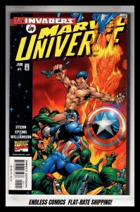 Marvel Universe #1 (1998) THE INVADERS! / EBI#2