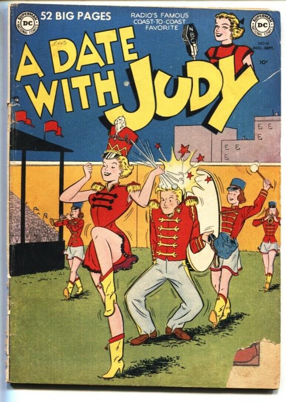Date With Judy #18 1950-DC-teen humor-Good Girl Art-G