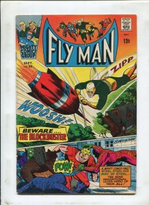 Flyman #39 ~ Beware The BlockBuster! ~ (Grade 7.0) WH