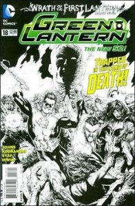 Green Lantern (2011) 18-D 1:25 Black and White Cover VF/NM