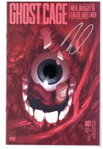 GHOST CAGE #1 MIDTOWN COMICS EXCLUSIVE COVER SIGNED WITH COA NM.