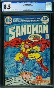 Sandman #1 (1975) CGC 8.5 VF+