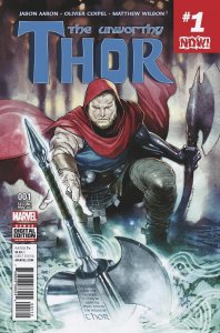 Unworthy Thor (2017) #1 NM Second Printing Coipel Cover