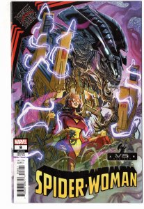 Spider-Woman #8 Garron Cover (2021)