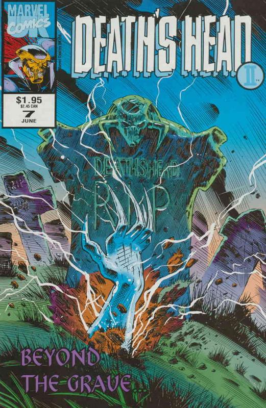 Death's Head II (Vol. 2) #7 VF/NM ; Marvel UK | Dan Abnett Grave