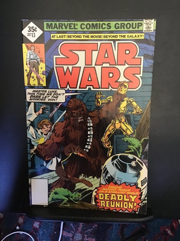 Star Wars #13 (1978) High-Grade Chewbacca cover key!  NM- BEANTOWN CERTIFICATE!