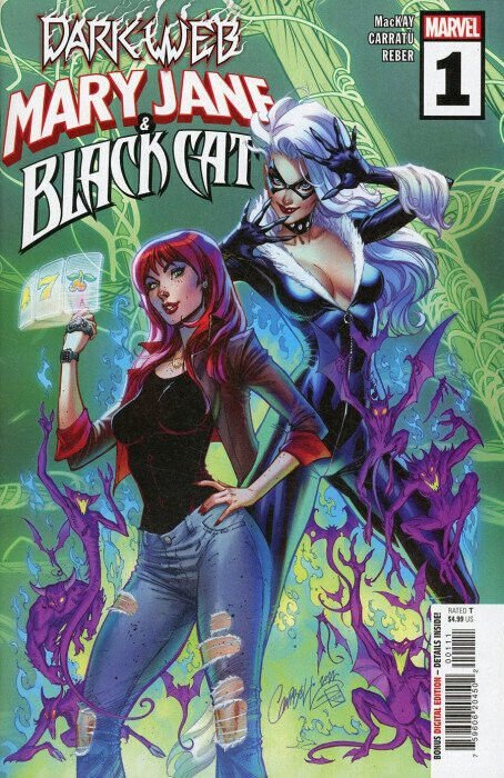 Mary Jane & Black Cat #1 J Scott Campbell Cover Marvel Comics 2022