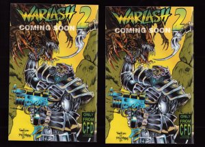 Vampire Verses #1 - Cover by Frank Forte 2 pc. 1 SIGNED (9/9.2) 1995