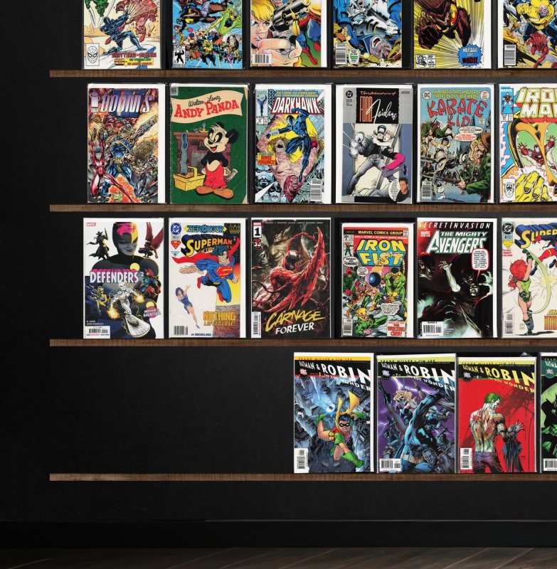 Huge Lot 140+ Comics with X-Force, Iron Man, Punisher 2099, X-Factor & More!