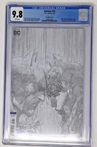 Batman #50 1:100 Jim Lee Sketch cover CGC 9.8 - Batman/Catwoman Wedding Issue