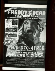 Freddy's Dead: The Final Nightmare #1 - John T. Dismukes Cover. (9.0/9.2) 1991