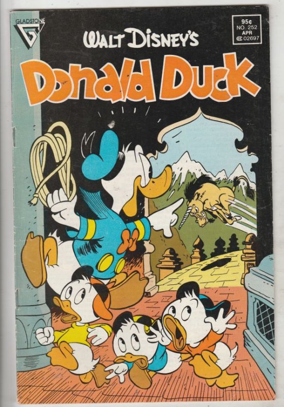 Donald Duck #252 (Mar-87) FN/VF Mid-High-Grade Donald Duck