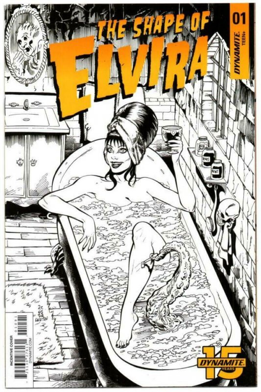 The Shape of ELVIRA #1 I, VF/NM, Dynamite, 2019, more indies in store, Acosta