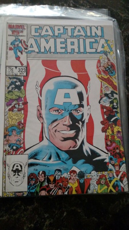 Captain America #323 (Marvel,1986) Condition NM