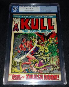 Kull The Conqueror #3 (Marvel, 1972) PGX/CGC 8.5 VF+ Cream to Off-White Pages