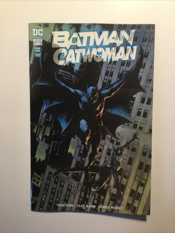 Batman Catwoman Issue One Variant Near Mint Nm Dc Black Label