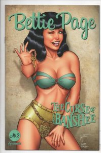 BETTIE PAGE Curse of the Banshee #2A,  Mychels, NM, 2021, Betty, more in store