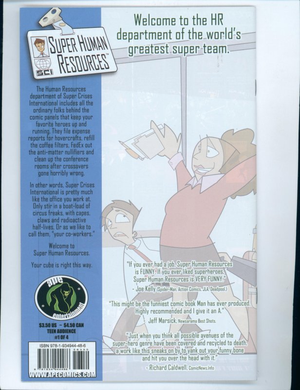 Super Human Resources #1 (2009)