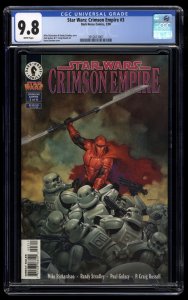 Star Wars: Crimson Empire #3 CGC NM/M 9.8 White Pages