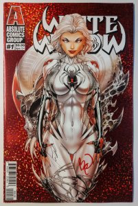 White Widow #1 (9.4, 2018)  2nd Print - Red Foil, signed by TYNDALL & POWELL