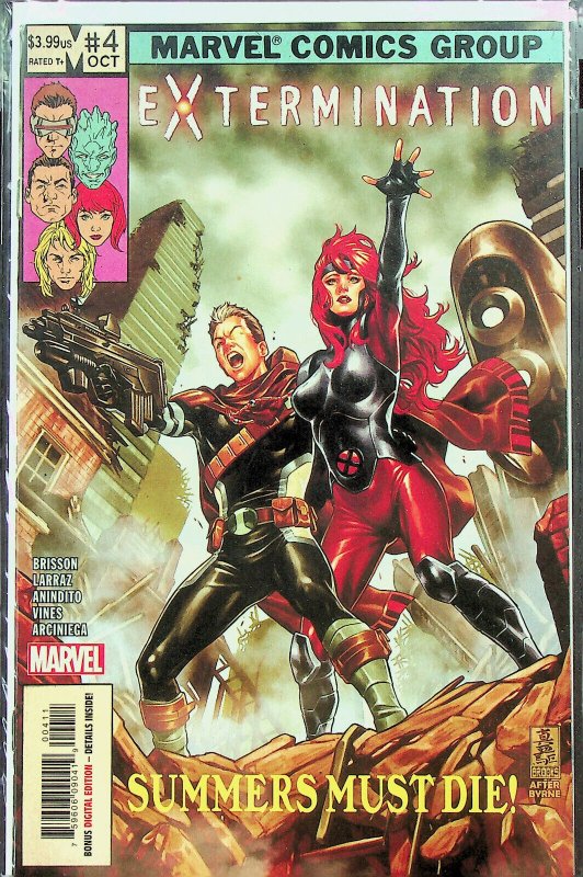 Extermination #2-5 (Apr-Nov 2018, Marvel) - 4 comics - Near Mint