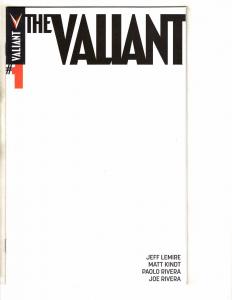 The Valiant # 1 NM 1st Print Blank Sketch Variant Cover Comic Book MK2