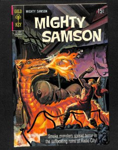 Mighty Samson #16 VF- 7.5