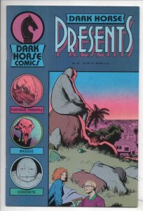 DARK HORSE PRESENTS #12, VF, Concrete, Chadwick,1986 1987, Mask Masque