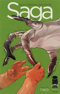 Saga (Image) #2 (2nd) VF/NM ; Image | Brian K. Vaughan/Fiona Staples