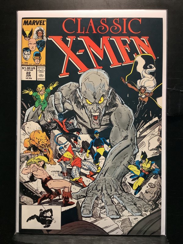 Classic X-Men #22 Direct Edition (1988)