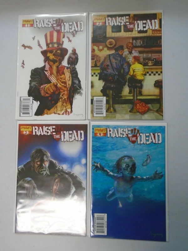 Raise the Dead set #1-4 8.0 VF (2007 Dynamite)