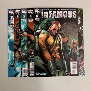 InFamous #1-6 Set (DC 2011) 1 2 3 4 5 6 William Harms (9.0+) 