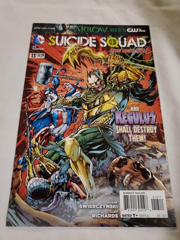 Suicide Squad 13 Near Mint Cover by Ken Lashley