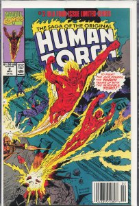 Saga of the Original Human Torch #2 (1990) Human Torch