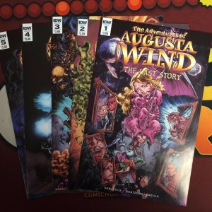 Adventures of Augusta Wind The Last Story (2016) 1,2,3,4,5 Set Dematteis IDW 