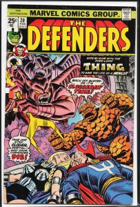 The Defenders #20 (1975) The Defenders