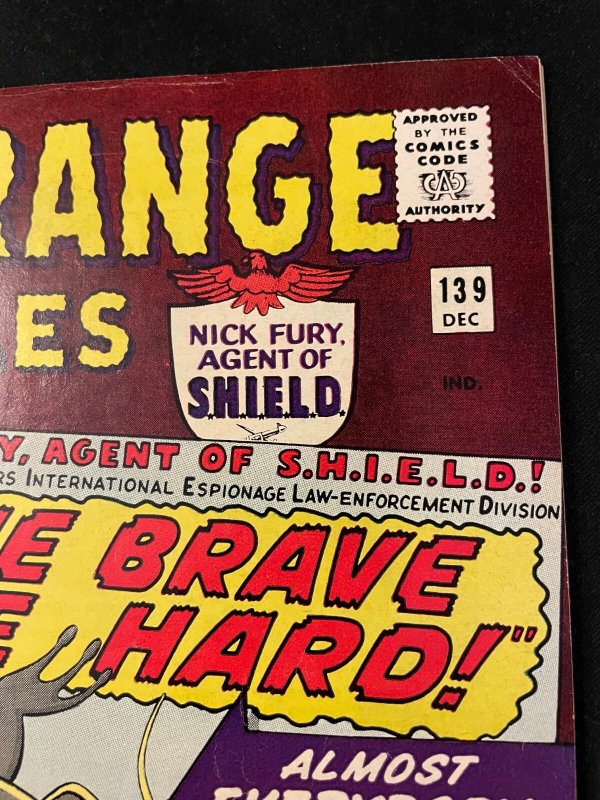 STRANGE TALES #139 VG/F Condition